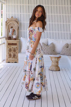 FLORIDA FEELS PRINT HALLUANA MAXI DRESS - boudoirbythesea