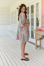 OCEAN LULLABY PRINT ADELA MIDI DRESS - boudoirbythesea