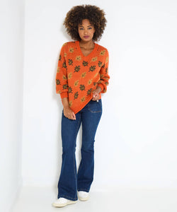 Autumn Days Cosy Leaf Jumper - boudoirbythesea