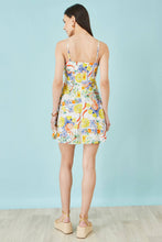 White Mediterranean Print Cotton Mini Sun Dress - boudoirbythesea
