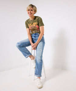 Dreamer Acid Wash T-Shirt - boudoirbythesea
