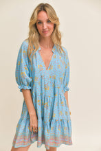LAGUNA FLEUR PRINT PETAL MINI DRESS - boudoirbythesea