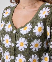 Daisy Crochet Cardigan - boudoirbythesea