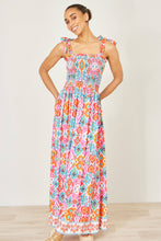 Multicolour Ikat Print Maxi Viscose Sun Dress UK14 - boudoirbythesea