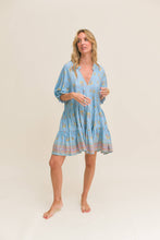 LAGUNA FLEUR PRINT PETAL MINI DRESS - boudoirbythesea