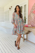 OCEAN LULLABY PRINT ADELA MIDI DRESS - boudoirbythesea
