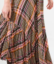 Romantic Check Dippy Hem Skirt - boudoirbythesea