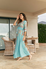 ATLANTIS PRINT INDIANA MAXI - boudoirbythesea