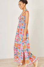 Multicolour Ikat Print Maxi Viscose Sun Dress UK14 - boudoirbythesea
