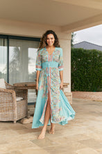 ATLANTIS PRINT INDIANA MAXI - boudoirbythesea