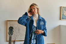TEXAS CHORD SHIRT JACKET NAVY