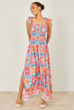 Multicolour Ikat Print Maxi Viscose Sun Dress UK14 - boudoirbythesea