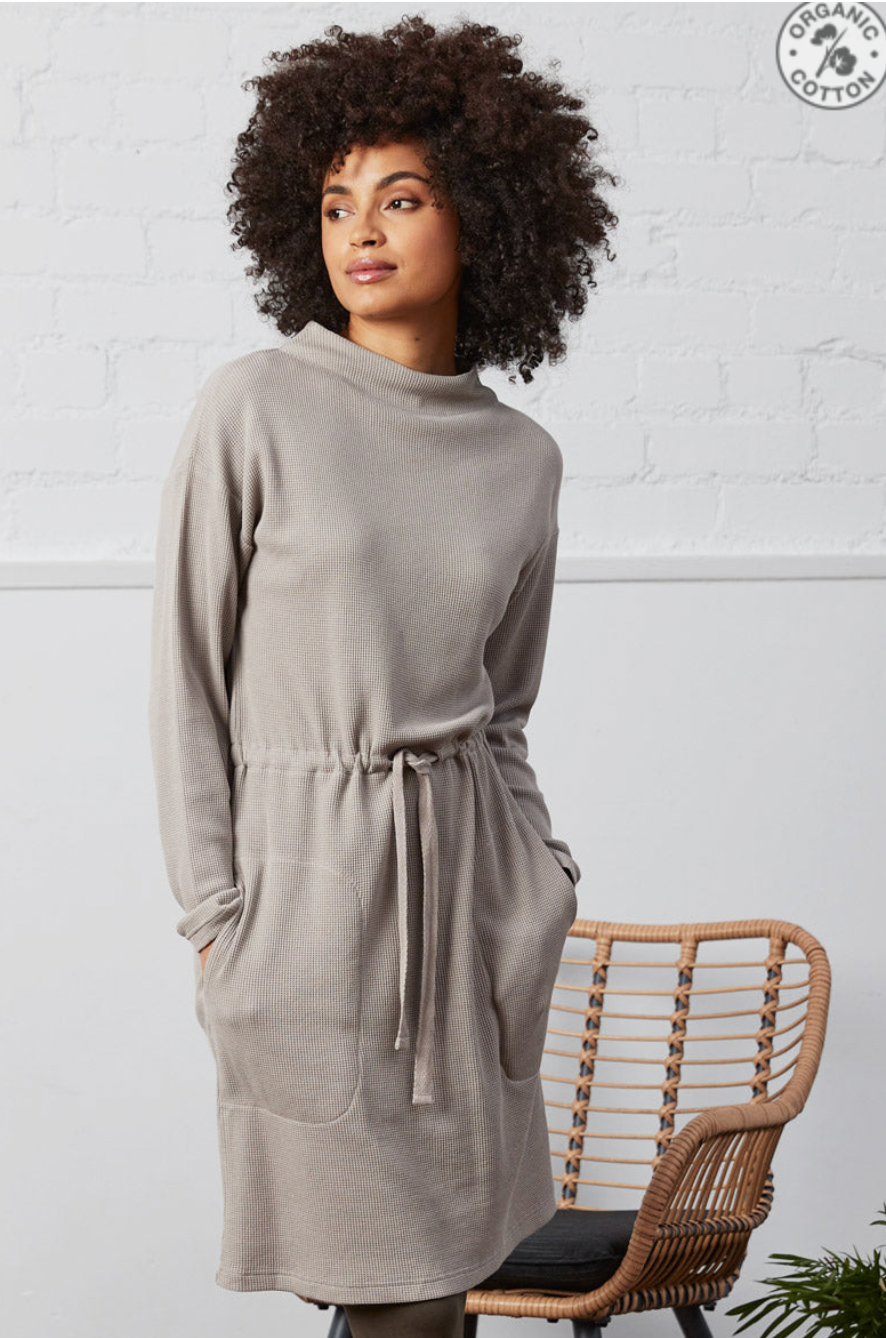 Nomads Dove Grey Tunic - boudoirbythesea