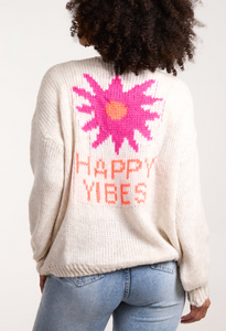 Happy vibes cardigan - boudoirbythesea