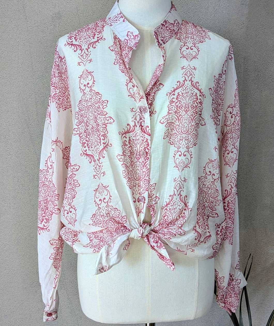 Damask Shirt - boudoirbythesea