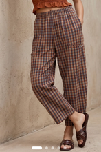Gingham Pouch Pocket Trousers 4 colours