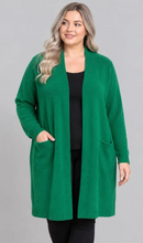 Green Cardigan Reverse has a Star