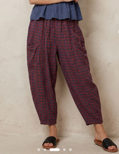 Gingham Pouch Pocket Trousers 4 colours