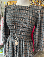 Long Sleeved Cotton Dress Lined