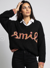 Smile Jumper Cream Or Black