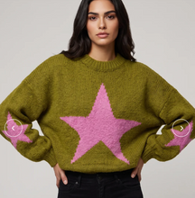 Lime Star Jumper