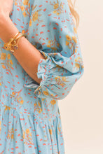 LAGUNA FLEUR PRINT PETAL MINI DRESS - boudoirbythesea