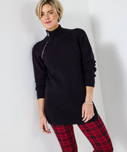 Longline Zip Detail Jumper - boudoirbythesea
