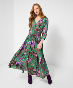 Beautiful Bird Print Maxi Dress - boudoirbythesea