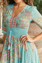 ATLANTIS PRINT INDIANA MAXI - boudoirbythesea