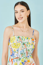 White Mediterranean Print Cotton Mini Sun Dress - boudoirbythesea