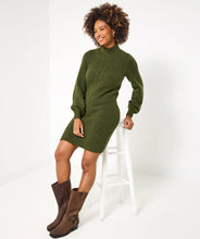 Cosy Cable Front Knitted Dress - boudoirbythesea