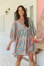 OCEAN LULLABY PRINT ADELA MIDI DRESS - boudoirbythesea