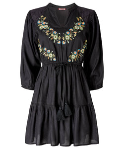 Embroidered Tunic Dress - boudoirbythesea