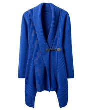 Cobalt Blue Buckle Cardigan - boudoirbythesea