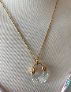 Sterling silver shell necklace by Shyla - boudoirbythesea